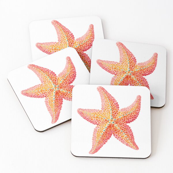 Item preview,  Starfish Illustration – Minimal Ocean Coastal Design with Beach Aesthetic designed and sold by BobaBunny76.