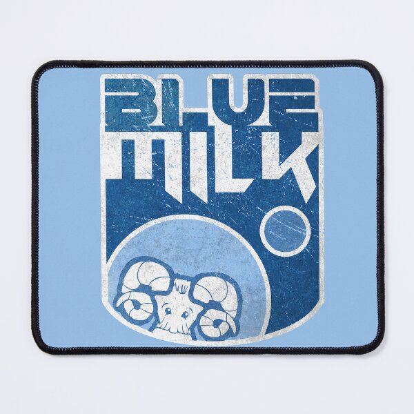 Item preview, Retro-vintage logo of Bantha Blue Milk - English designed and sold by TheStompMonkey.