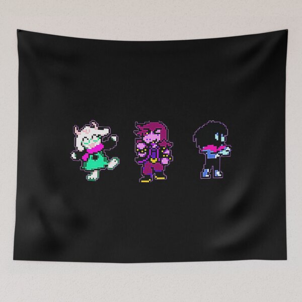 Item preview, Deltarune Characters Gaming Fans Kris Susie Ralsei designed and sold by QuentinHarrow.
