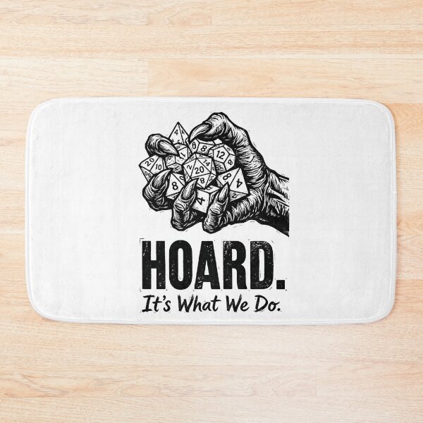 Item preview, Hoard Its What We Do Dice Goblin Tabletop RPG designed and sold by Fenay Designs.