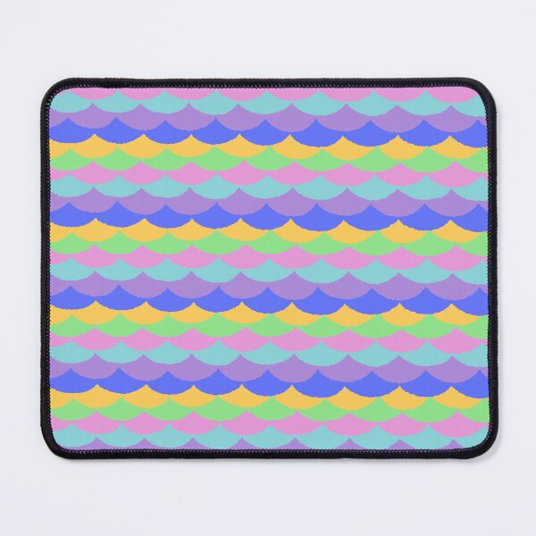 Item preview, Colorful Mermaid Scales Wave Pattern designed and sold by ubborn.