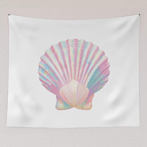 Item preview,   Seashell Illustration – Minimal Coastal Shell Art with Beach Aesthetic designed and sold by BobaBunny76.