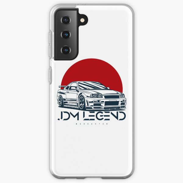 Skyline R34 GTR Samsung Galaxy Soft Case