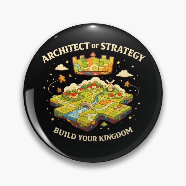 Item preview, carcassonne tiles- Architect or strategy, build your kingdom  designed and sold by trendie-tees.