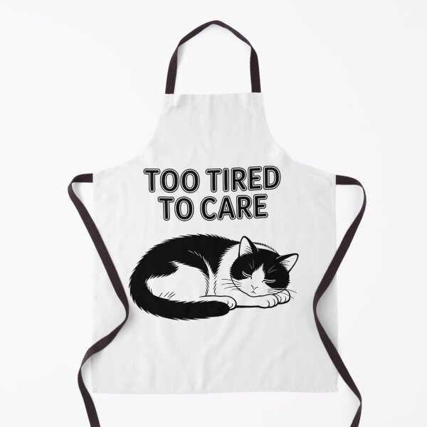 Item preview, Cat Exhausted Too Tired To Care designed and sold by DetalleXL.