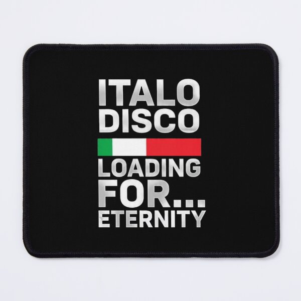 Item preview, Italo Disco Loading For Eternity black designed and sold by Graphroad.
