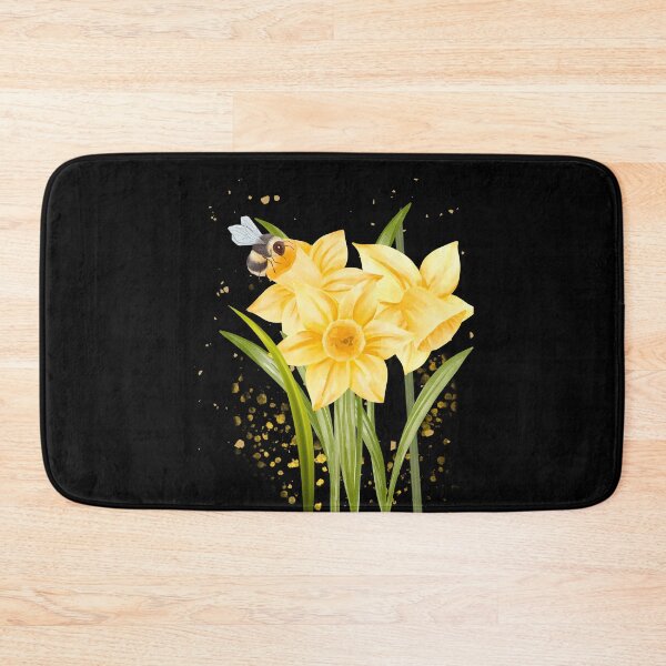 Item preview, Daffodils And A Bee. designed and sold by Dinasshop.