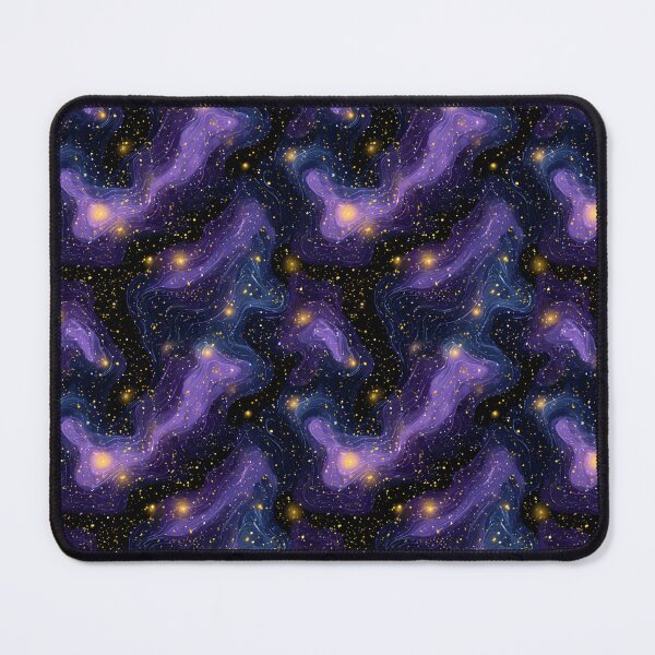 Item preview, Ethereal Purple Nebula Stardust Cosmic Galaxy Pattern designed and sold by NicolasGlowArt.