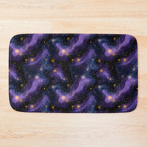 Item preview, Ethereal Purple Nebula Stardust Cosmic Galaxy Pattern designed and sold by NicolasGlowArt.