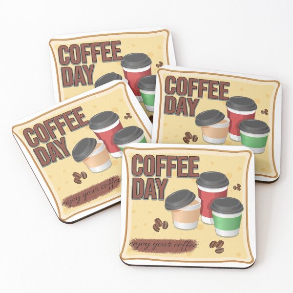Item preview, coffee day designed and sold by MiniLoveShop.