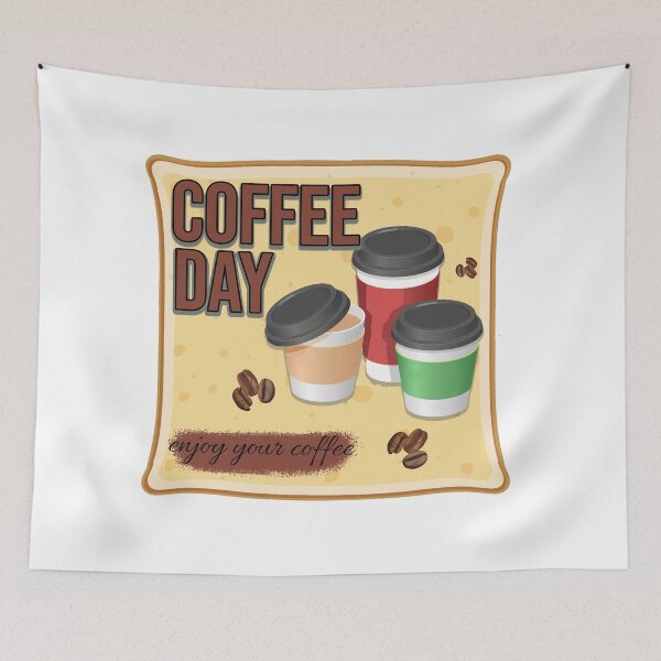 Item preview, coffee day designed and sold by MiniLoveShop.