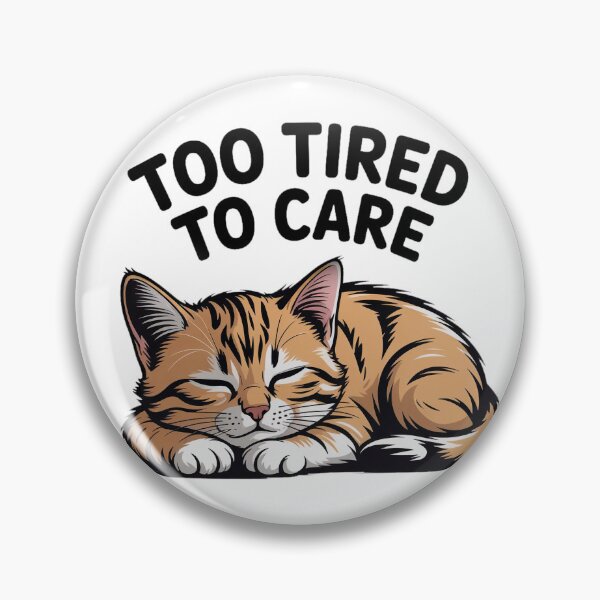 Item preview, Indifferent Cat Too Tired To Care designed and sold by DetalleXL.