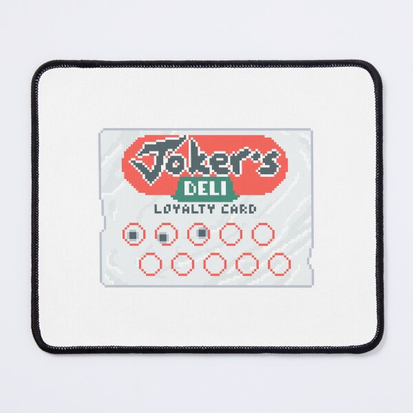 Item preview, Balatro Loyalty Card Joker Card Horizontal Alt designed and sold by BubblePopRed.