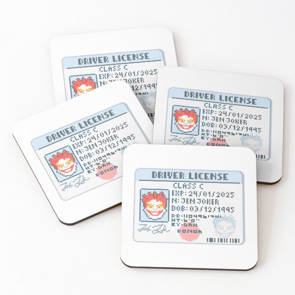 Item preview, Balatro Driver's License Joker Card Horizontal Alt designed and sold by BubblePopRed.