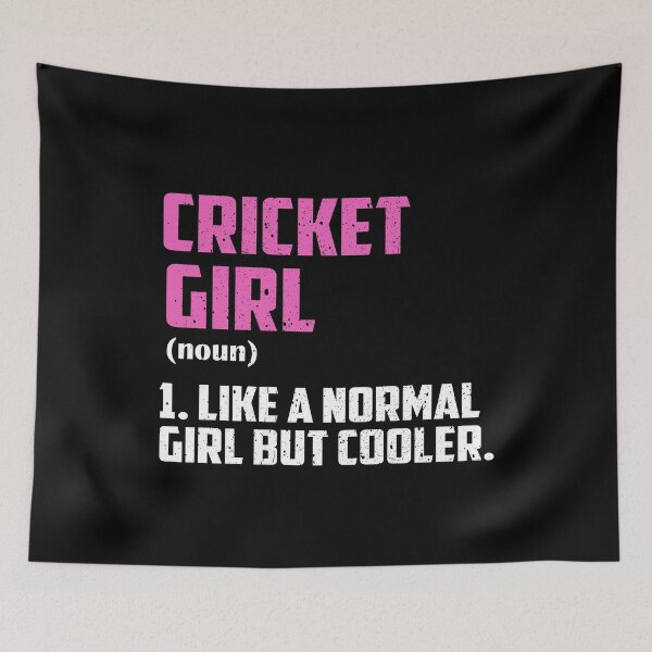 Item preview, Cricket Girl Like A Normal Girl But Cooler designed and sold by GabbyKash.