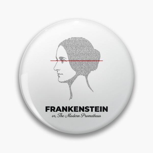 Item preview, Frankenstein Or The Modern Prometheus Mary Shelley Silhouette designed and sold by Fenay Designs.