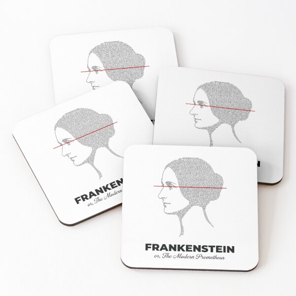 Item preview, Frankenstein Or The Modern Prometheus Mary Shelley Silhouette designed and sold by Fenay Designs.