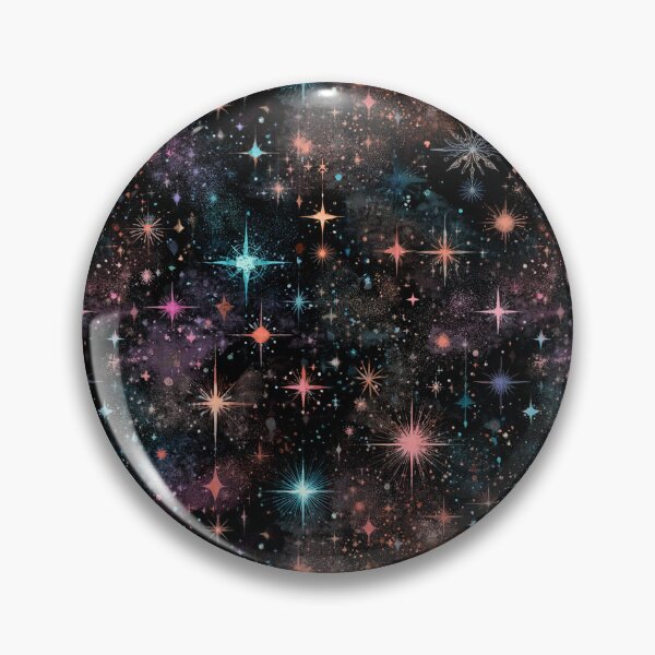 Item preview, Vibrant Cosmic Starry Night Sky Galaxy Pattern designed and sold by NicolasGlowArt.