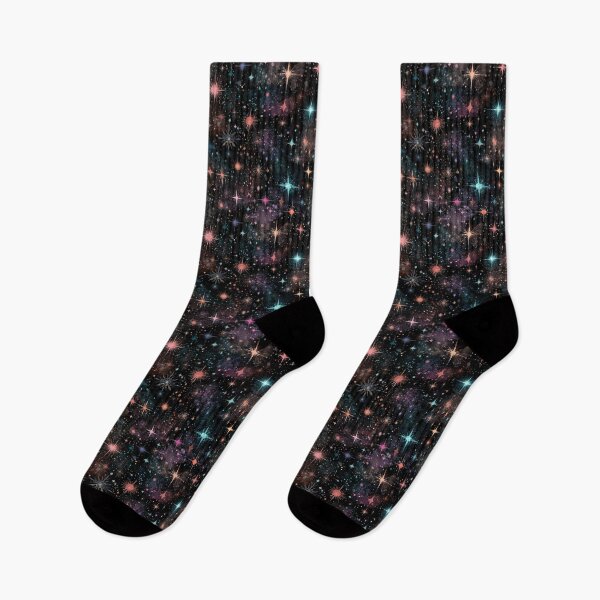 Item preview, Vibrant Cosmic Starry Night Sky Galaxy Pattern designed and sold by NicolasGlowArt.