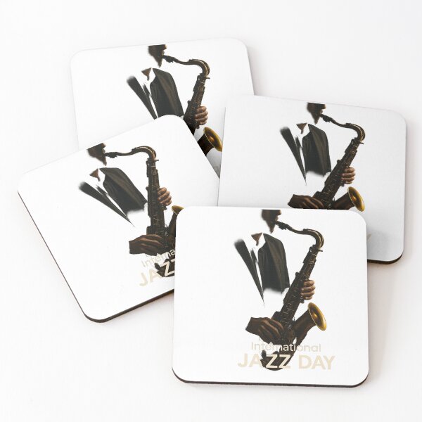 Item preview, International Jazz Day – Realistic Saxophone Live Jazz Art designed and sold by MartBook.