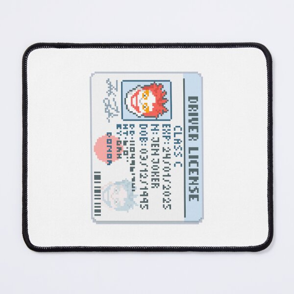 Item preview, Balatro Driver's License Joker Card designed and sold by BubblePopRed.