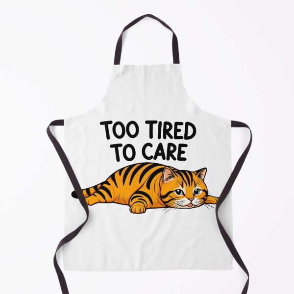 Item preview, Lazy Cat Too Tired To Care designed and sold by DetalleXL.