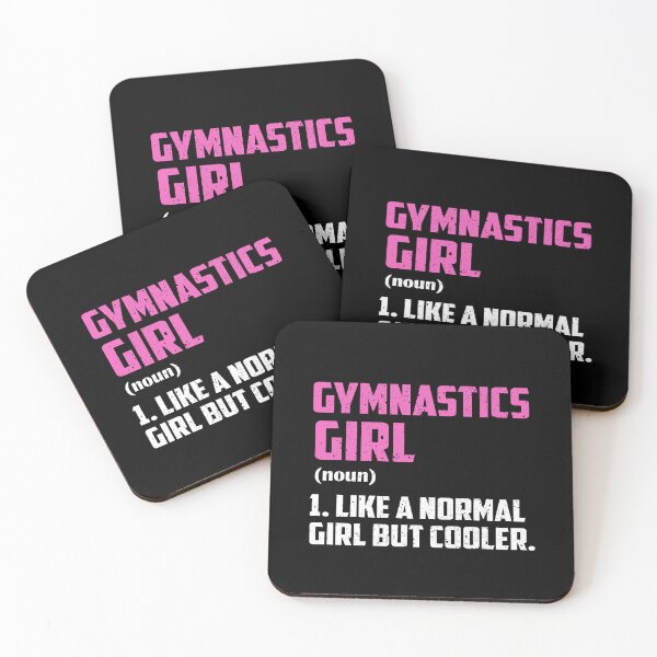 Item preview, gymnastics Girl Like A Normal Girl But Cooler designed and sold by GabbyKash.
