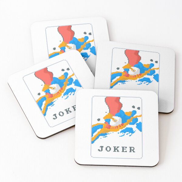 Item preview, Balatro Abstract Joker Card designed and sold by BubblePopRed.