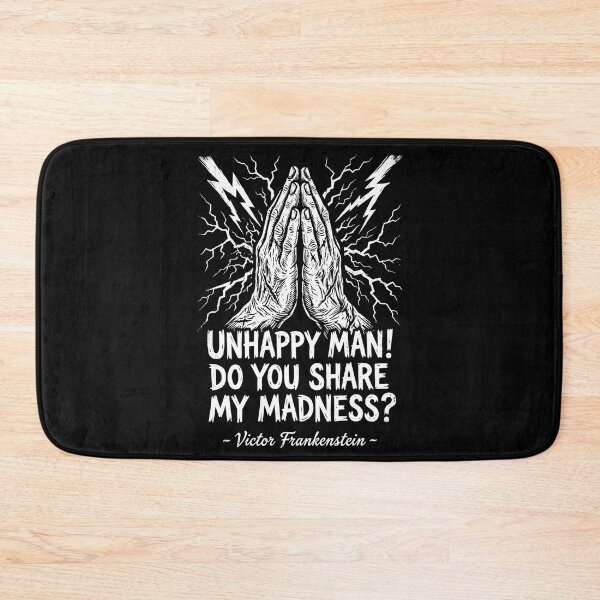 Item preview, Unhappy Man Do You Share My Madness Victor Frankenstein designed and sold by Fenay Designs.