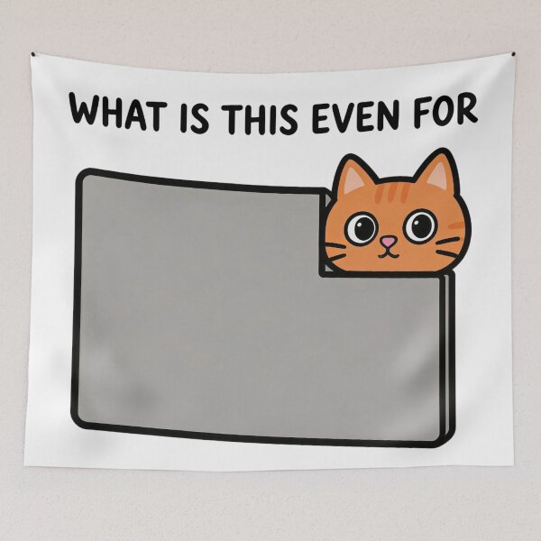 Item preview, Confused Cat What Is This Even For designed and sold by DetalleXL.