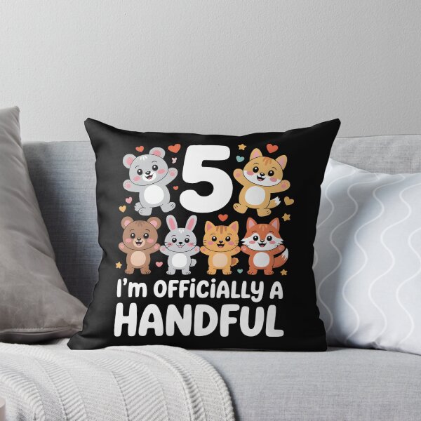 Item preview, I'm Officially A Handful 5th Birthday designed and sold by MooonTees.
