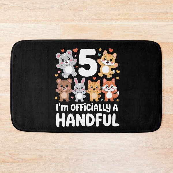 Item preview, I'm Officially A Handful 5th Birthday designed and sold by MooonTees.