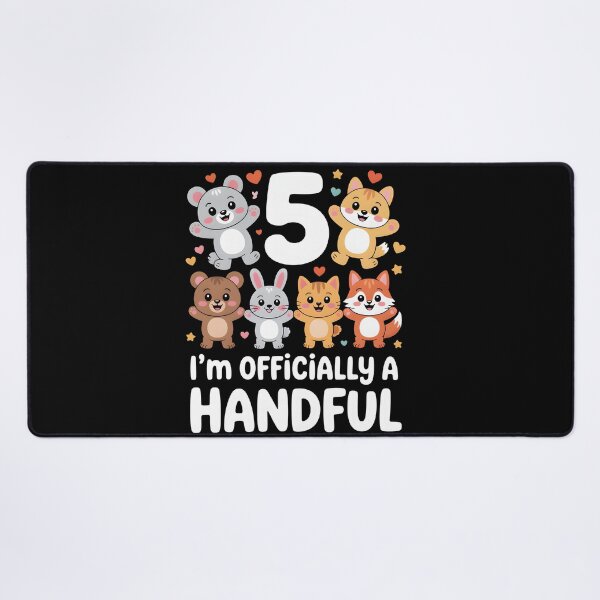Item preview, I'm Officially A Handful 5th Birthday designed and sold by MooonTees.