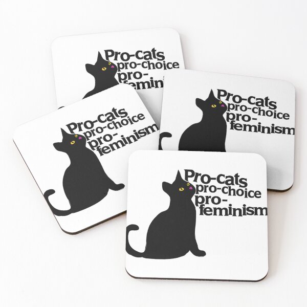 Item preview, Pro-Cats Pro-Choice Pro-Feminism designed and sold by bongsentrang.