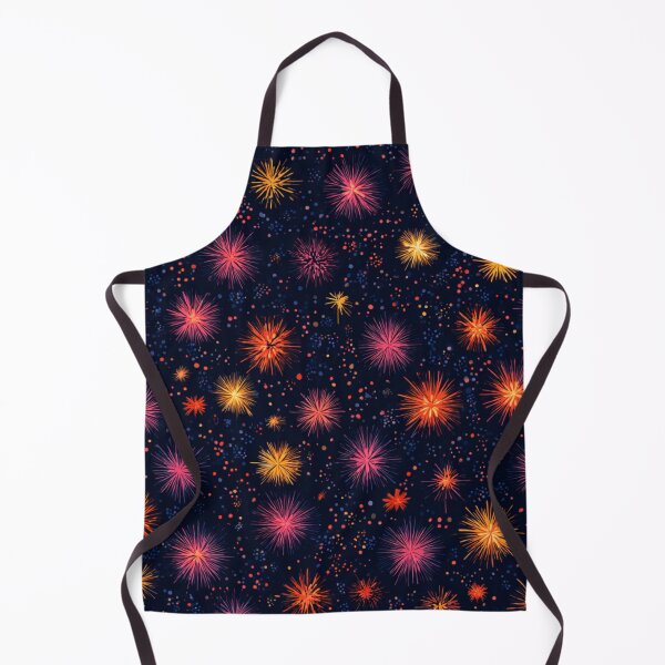 Item preview, Vibrant Firework Starburst Abstract Pattern designed and sold by NicolasGlowArt.