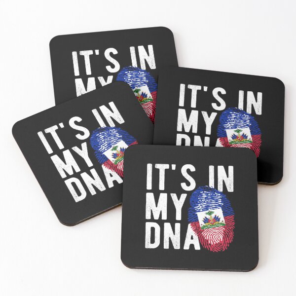 Item preview, Haiti Flag It's In My DNA designed and sold by Thread&Fable.