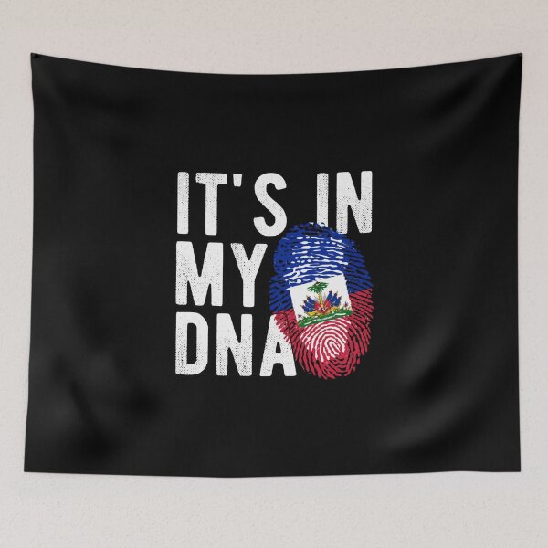 Item preview, Haiti Flag It's In My DNA designed and sold by Thread&Fable.