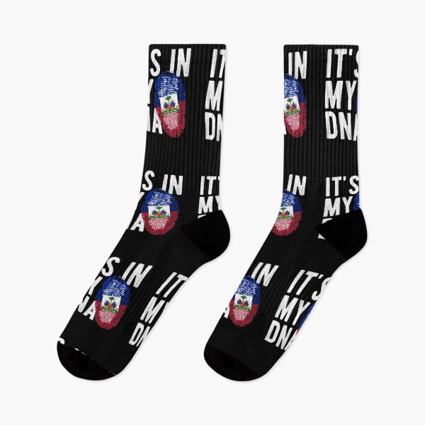 Item preview, Haiti Flag It's In My DNA designed and sold by Thread&Fable.