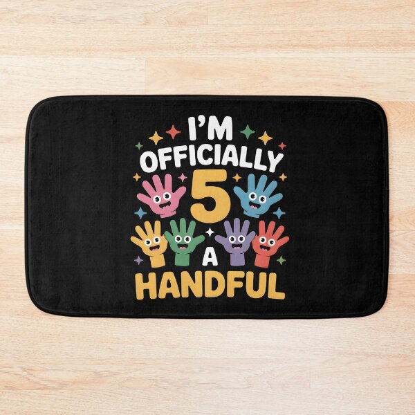 Item preview, I'm Officially A Handful 5th Birthday designed and sold by MooonTees.