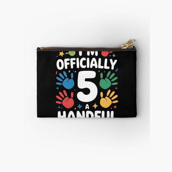 Item preview, I'm Officially A Handful 5th Birthday designed and sold by MooonTees.