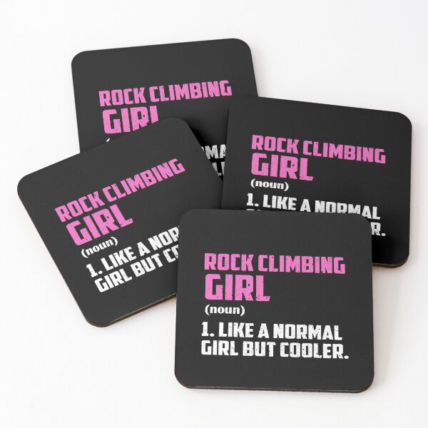 Item preview, Rock Climbing Girl Like A Normal Girl But Cooler designed and sold by GabbyKash.