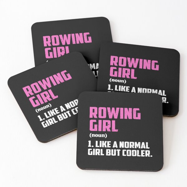 Item preview, Rowing Girl Like A Normal Girl But Cooler designed and sold by GabbyKash.