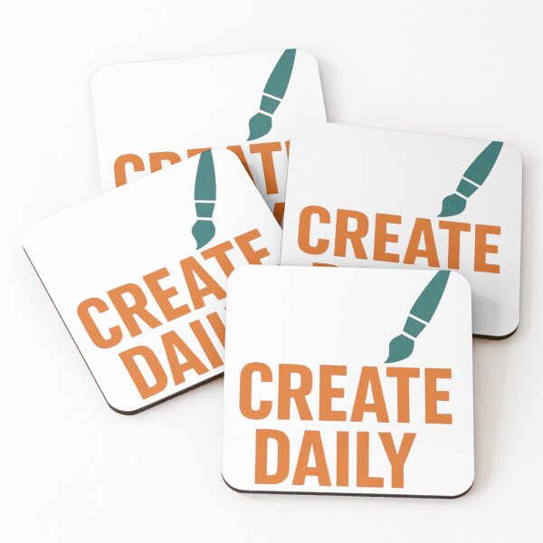 Item preview, Create Daily Minimal Art  designed and sold by echoink-studio.
