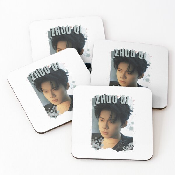 Item preview, Zhou Qi (周奇) Chinese Actor Cdrama Chinese Entertainment Black and White Collage Digital Art Portrait designed and sold by AJUNICE STUDIO.