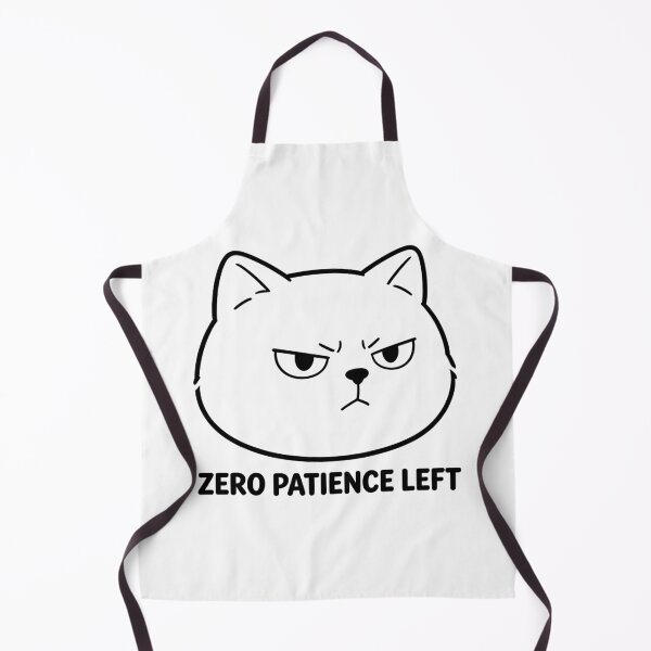 Item preview, Zero Patience Left Cat designed and sold by DetalleXL.