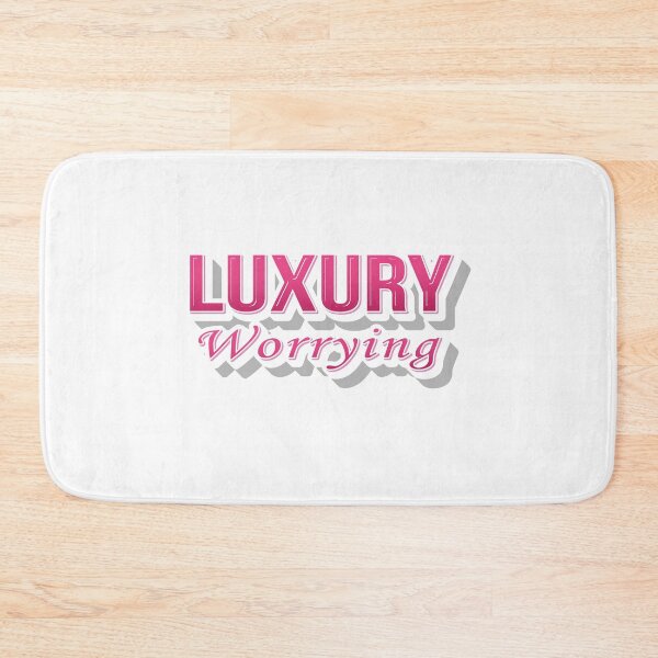 Item preview, Luxury Worrying Pink Aesthetic Typography designed and sold by jfcreations.