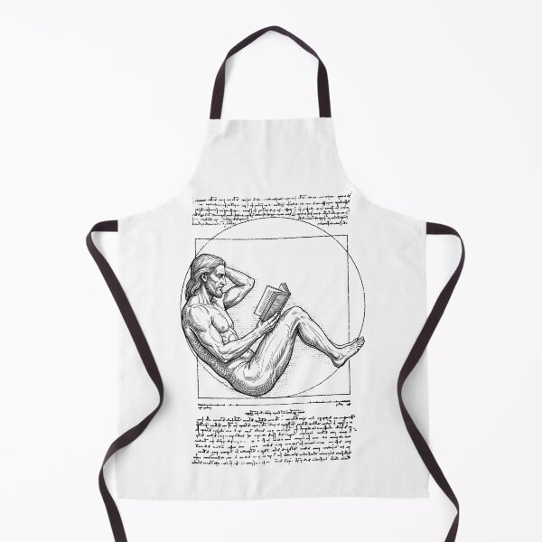 Item preview, Bookish Reader Vitruvian Man Leonardo Da Vinci Book Vintage designed and sold by GrandeDuc.
