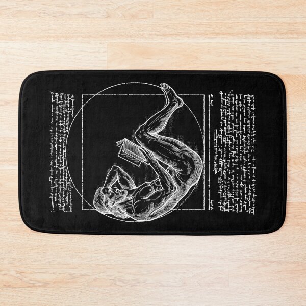 Item preview, Bookish Reader Vitruvian Man Leonardo Da Vinci Book Vintage designed and sold by GrandeDuc.