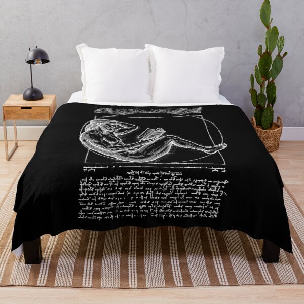 Item preview, Bookish Reader Vitruvian Man Leonardo Da Vinci Book Vintage designed and sold by GrandeDuc.