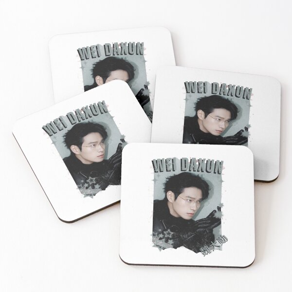 Item preview, Wei Daxun (魏大勋) Chinese Actor Cdrama Chinese Entertainment Black and White Collage Digital Art Portrait designed and sold by AJUNICE STUDIO.